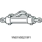 YN01V00219F1 CYLINDER, BUCKET(YN01V00202F4)SK220
