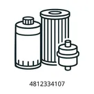 4812334107 HYDRAULIC SPIN ON ELEMENT (PART OF SERVICE KIT (500HRS)  - 4812336787)