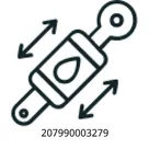 207990003279 Main lift cylinder Seal kit