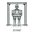 011047 SCREW H M12X45