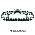 CR040-081-801 TOGGLE WEDGE, FACE HARDENED