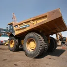 Cat 777E off-highway truck rear left image