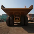 Cat 777E off-highway truck rear view