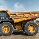 Caterpillar Rigid Dump Truck 777D Left Side Image
