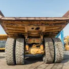 Caterpillar Rigid Dump Truck 777D Rear Image