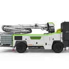 Cifa CSSE electric shotcrete pump side view