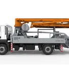 CIFA K24L concrete pump front left view