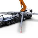 Cifa K50L Concrete Pump Truck rear right with stablizers