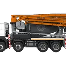 Cifa MK28L truck mixer pump white background image