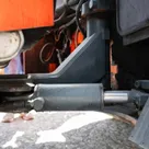 2016 Hamm HD75 Double Roller Drum Under carriage View