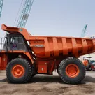 Rigid Dump Truck 2011 Hitachi EH1100-3 - left side view - Al Marwan Heavy Machinery