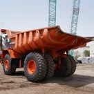 Rigid Dump Truck 2011 Hitachi EH1100-3 - rear left view - Al Marwan Heavy Machinery