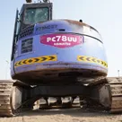 2001 Komatsu PC78UU-6 Mini Excavator EX-0327 | Al Marwan