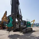 Piling Rig SR35-F with ABI Mobilram TM22-front-left-view
