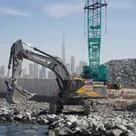 Rent 55 ton Large Excavators, Application image | Al Marwan