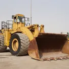 1988 Cat 992C Large Wheel Loader front right view