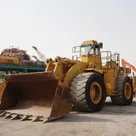 1988 Cat 992C Large Wheel Loader front left view