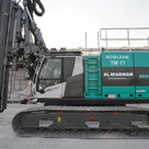 2024 SR35 with ABI Mobilram TM17 Piling Rig Left Side View