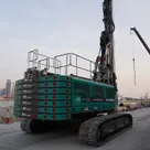 2024 SR35 with ABI Mobilram TM17 Piling Rig Rear Right View