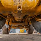 2023 Caterpillar 777 Rigid Dump Truck Under Carriage View