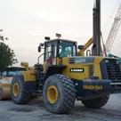 2019 Komatsu WA470-5 Wheel Loader rear left view - Al Marwan Heavy Machinery