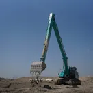 Rent Large 50 Ton Long Boom Excavators | Al Marwan
