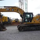 Used Cat 349 Crawler Excavator 2021 Left Side View