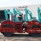 Dynapac Redline DRA90 Double Drum Roller Left View