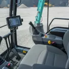 Kobelco SK145XDLC-10E Track Excavator Inside Cabin View