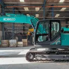 Kobelco SK145XDLC-10E Track Excavator Left Side View