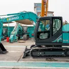 Kobelco SK80-10 Track Excavator Left Side View