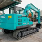 Kobelco SK80-10 Track Excavator Rear Right View