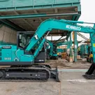 Kobelco SK80-10 Track Excavator Right Side View