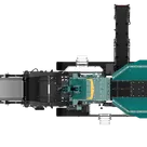 New Powerscreen Trakpactor 230SR Crusher, top view image
