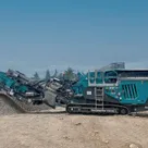 Powerscreen Trakpactor 230SR Crusher, application image