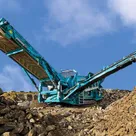 Powerscreen Warrior 2400 scalping screening task