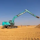 Rent 22-ton Excavators on action, Long Boom by Al Marwan