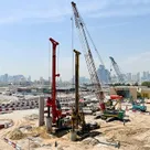 150 ton Cranes For Rent Working Image