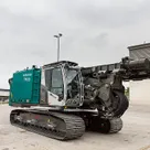 Sennebogen SR30 F with ABI Mobilram TM20 Piling Rig Front Right View