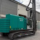 Sennebogen SR30 F with ABI Mobilram TM20 Piling Rig Rear Right View
