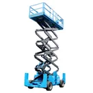 Diesel Rough Terrain Scissor Lifts folded view
