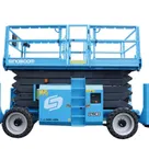 Sinoboom 1623RE Electric Scissor Lift Platform unfolded