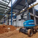Sinoboom AB16EJ Articulated Boom Lift on Site