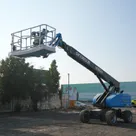Sinoboom TB20J Telescopic Boom Lift Front Left View