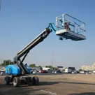 Sinoboom TB20J Telescopic Boom Lift Front Right Side View
