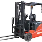Socma FB16N Three Wheel Electric Forklift Front Left Image