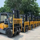 Socma HNF-35 Diesel Forklift Front Right View