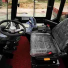 Socma HNF-120 diesel forklift left cabin view
