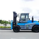 socma HNF-135 diesel forklift left side image