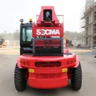 socma HNT-110 telescopic handler rear view image